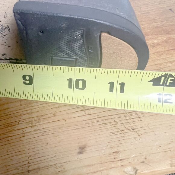 Distressed Square Toe Harness Boots Women's Size 11 Brown Faux Leather Moto Boho - Picture 11 of 13